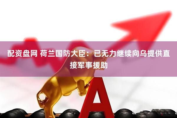配资盘网 荷兰国防大臣：已无力继续向乌提供直接军事援助