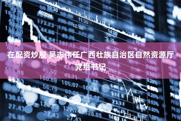 在配资炒股 吴志伟任广西壮族自治区自然资源厅党组书记