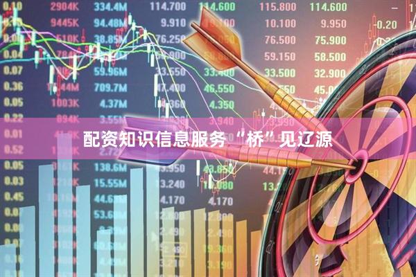配资知识信息服务 “桥”见辽源